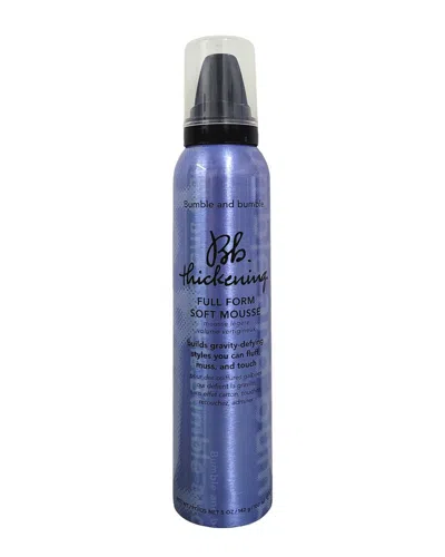 Bumble And Bumble . Unisex 5oz Thickening Full Form Soft Mousse In White