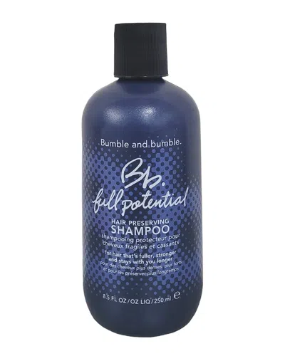 Bumble And Bumble . Unisex Full Potential Hair Preserving Shampoo Duo In White