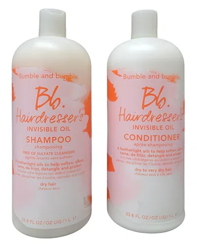 Bumble And Bumble . Unisex Hairdresser's Invisible Oil Sulfate Free Shampoo & Conditioner Duo