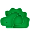 Bumkins Dinosaur Silicone Grip Dish In Dinosaur