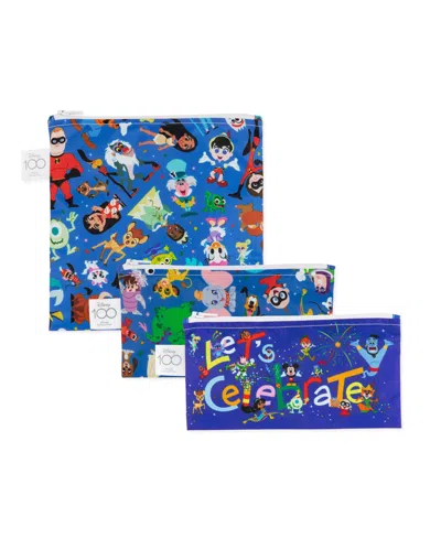 Bumkins Baby Disney 100 Years Celebration Snack Bags, Pack Of 3