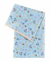 Bumkins Disney Brunch Bunch Waterproof Splat Mat, 42" X 42" In Blue