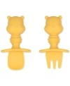 Bumkins Silicone Chewtensils In Winnie The Pooh