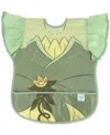 Bumkins Disney Tiana Ruffle Apron Bib In Green
