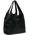 Bumkins Printed Packable Tote Bag In Black