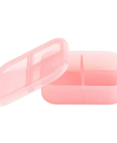 Bumkins Babies' Silicone Bento Box In Pink