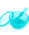 Bumkins Silicone First Feeder Set In Blue