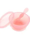 Bumkins Silicone First Feeder Set In Pink
