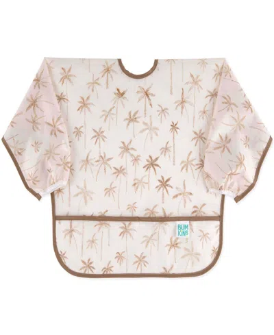Bumkins Babies' Waterproof Sleeved Bib In Ivory