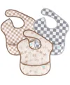 Bumkins Waterproof Superbib 3 Pack In Biege