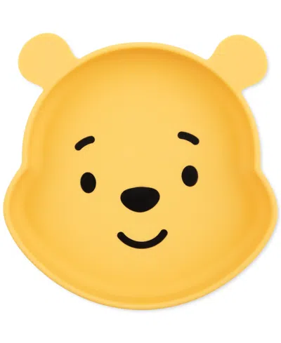 Bumkins Babies' Winnie Silicone Grip Dish In Winnie The Pooh