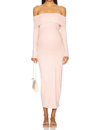 Bumpsuit Alison Midi Dress In Dusty Pink