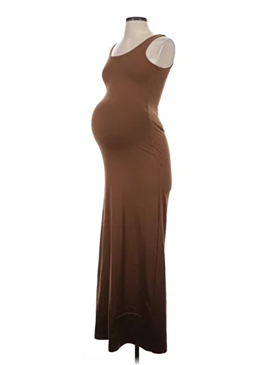 Pre-owned Bumpsuit Casual Dress In Brown