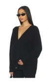 Bumpsuit Cozy Knit Cardigan In Black
