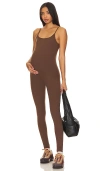 Bumpsuit Maternity The Kate Sleeveless Stretch-jersey Unitard In Brown