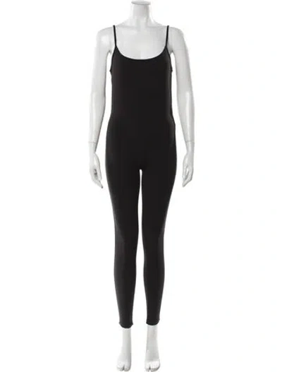 Pre-owned Bumpsuit Scoop Neck Jumpsuit In Gray