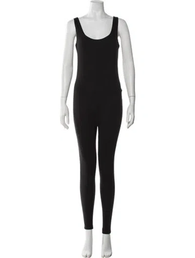 Pre-owned Bumpsuit Scoop Neck Jumpsuit In Gray