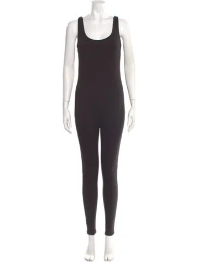Pre-owned Bumpsuit Scoop Neck Jumpsuit In Gray