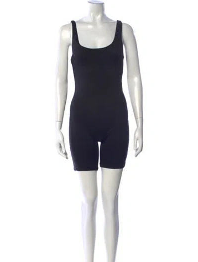 Pre-owned Bumpsuit Square Neckline Jumpsuit In Blue