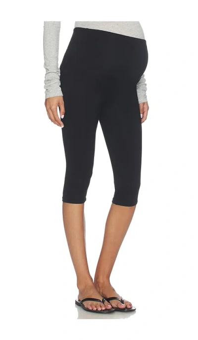 Bumpsuit The Cotton Capri Legging In Black