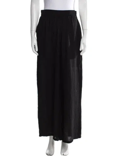 Pre-owned Bumpsuit Wide Leg Pants In Black