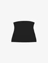 Bumpsuit Maternity Stretch-woven Waist Trainer In Black