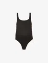 Bumpsuit Maternity The Ines Stretch-jersey Body In Black