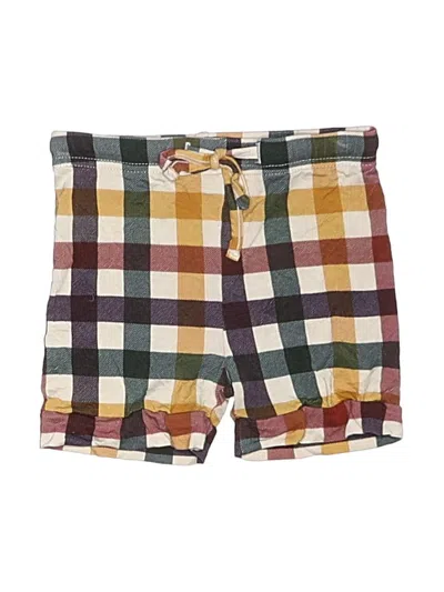 Pre-owned Bums & Roses Kids' Board Shorts In Burgundy