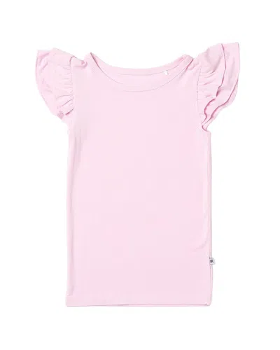 Bums & Roses Pinkberry Cap Sleeve Top
