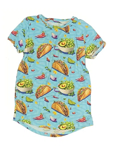 Pre-owned Bums & Roses Kids' Short Sleeve T-shirt In Blue