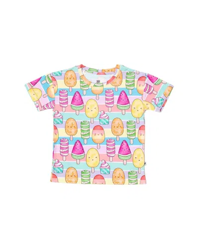 Bums & Roses Treat Yo'self T-shirt In Multi