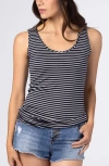 Bun Maternity Nursing Apparel Smooth Nursing Tank Top In Black