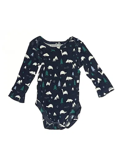 Pre-owned Bundles Babies' Long Sleeve Onesie In Blue