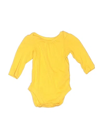 Pre-owned Bundles Kids' Long Sleeve Onesie In Orange