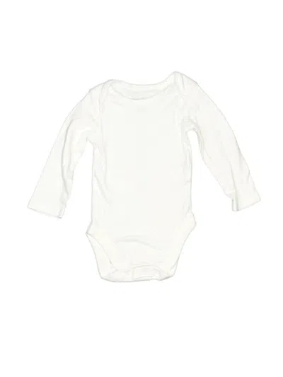 Pre-owned Bundles Babies' Long Sleeve Onesie In White