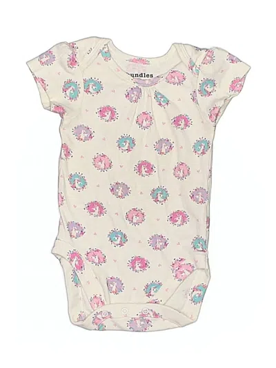 Pre-owned Bundles Babies' Short Sleeve Onesie In White