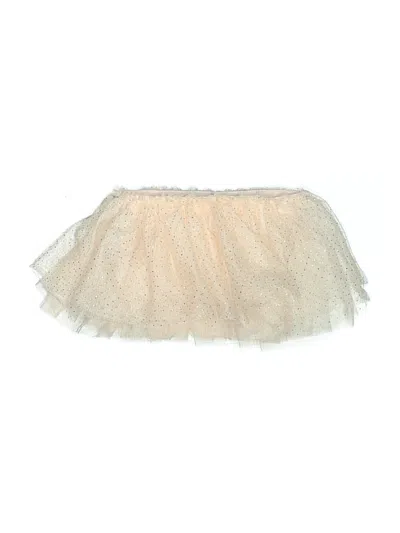 Pre-owned Bundles Kids' Skirt In White