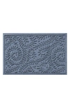 Bungalow Flooring Waterhog Boxwood Floor Mat In Bluestone