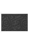 Bungalow Flooring Waterhog Boxwood Floor Mat In Charcoal