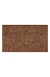Bungalow Flooring Waterhog Boxwood Floor Mat In Dark Brown
