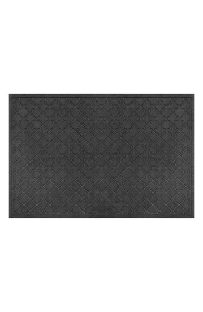 Bungalow Flooring Waterhog Cordova Floor Mat In Charcoal