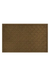 Bungalow Flooring Waterhog Cordova Floor Mat In Dark Brown