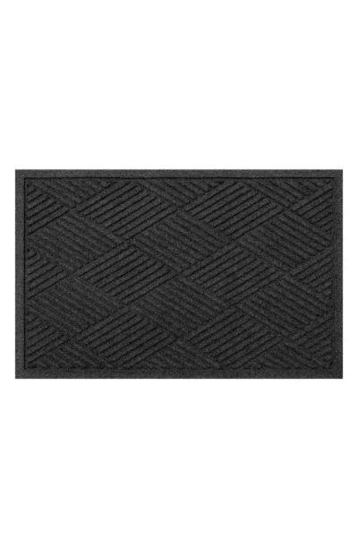 Bungalow Flooring Waterhog Diamonds Floor Mat In Charcoal