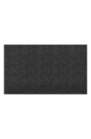 Bungalow Flooring Waterhog Diamonds Floor Mat In Charcoal