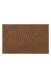 Bungalow Flooring Waterhog Diamonds Floor Mat In Dark Brown
