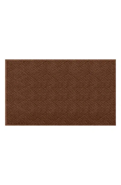 Bungalow Flooring Waterhog Diamonds Floor Mat In Dark Brown