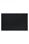 Bungalow Flooring Waterhog Lattice Floor Mat In Charcoal