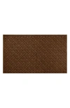 Bungalow Flooring Waterhog Lattice Floor Mat In Dark Brown