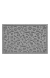 Bungalow Flooring Waterhog Pet Floor Mat In Medium Gray