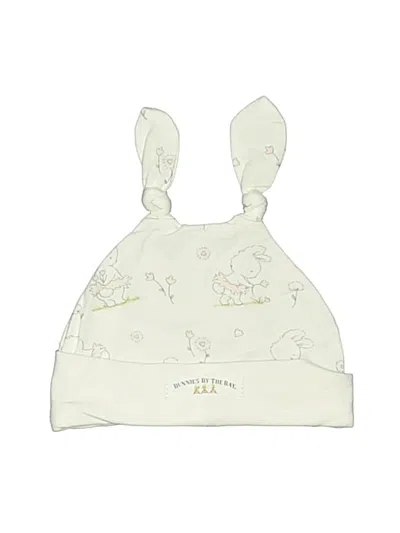 Pre-owned Bunnies By The Bay Babies' Beanie Hat In Ivory